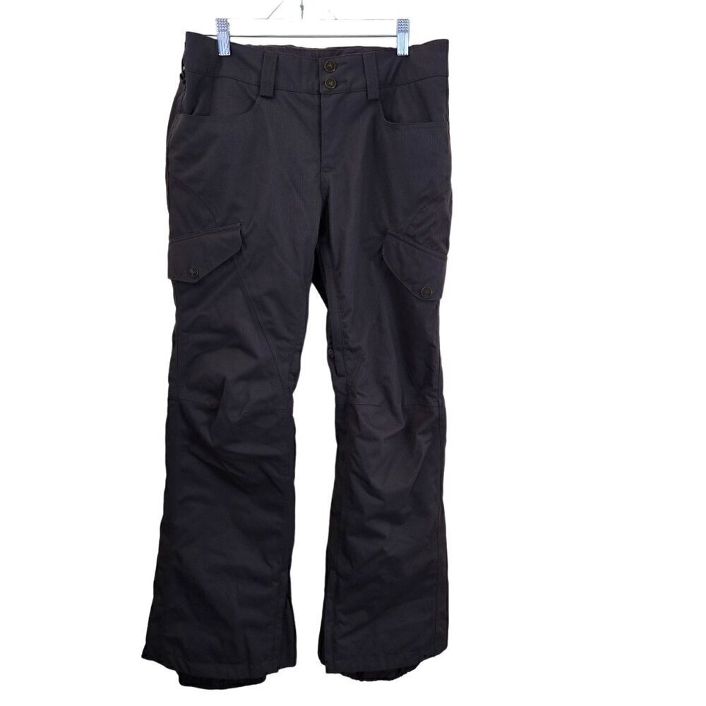 Burton Dryride Fly Snowboard Ski Cargo Pants Gray Waterproof & Insulated Size M
